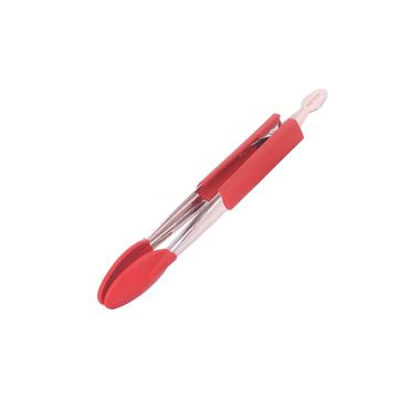 Meyer silicone tongs with stainless steel body, 23 cm