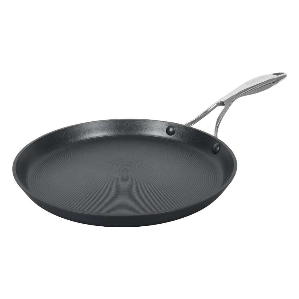 Circulon hard anodized non stick aluminium flat tava, 28 cm